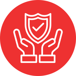 safety icon used in why choose us section of om sai packers and movers