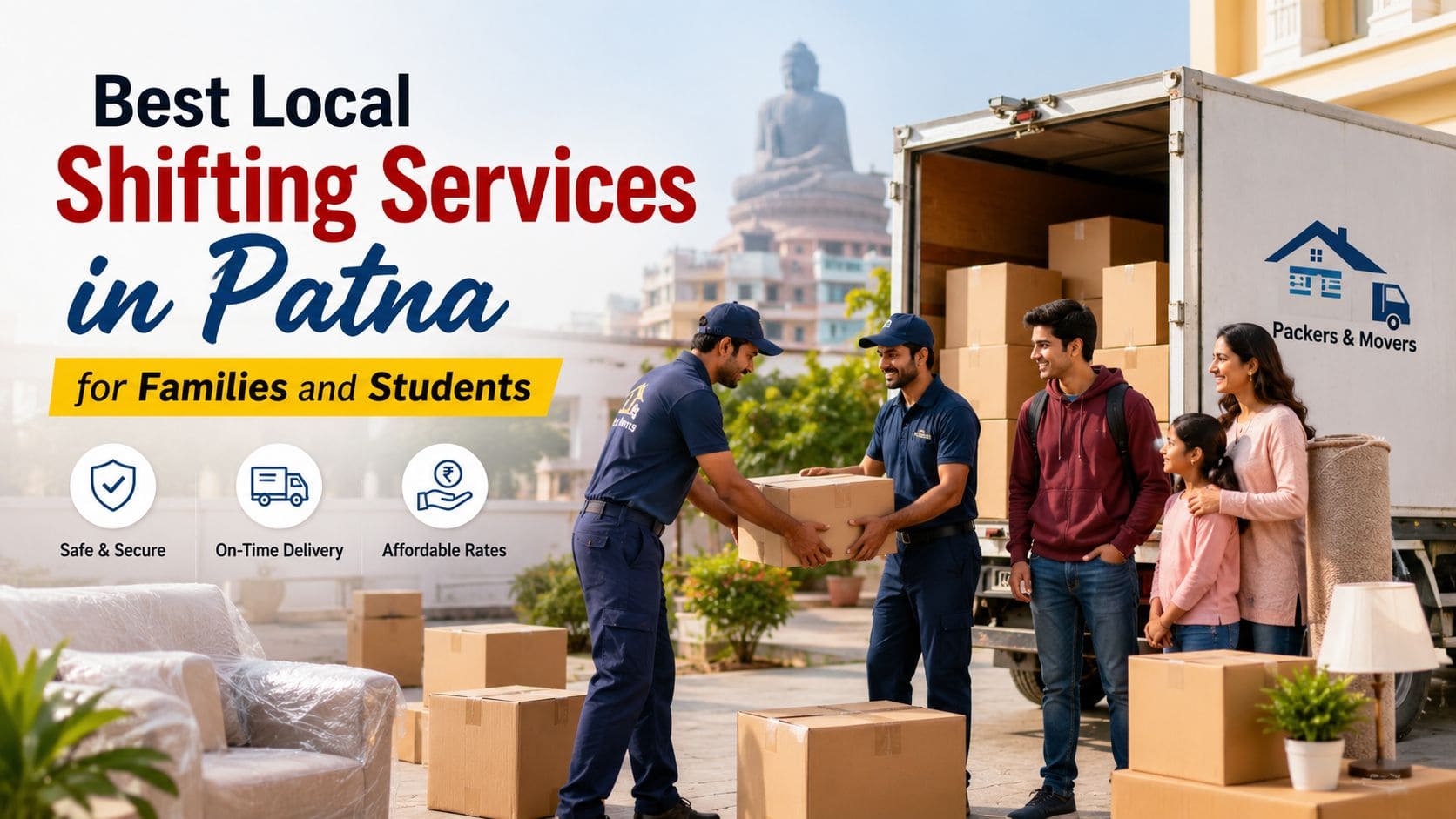 Best Local Shifting Services in Patna for Families and Students by Om Sai Packers and Movers